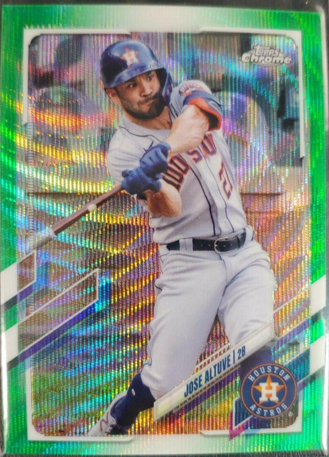 Jose Altuve [Green Wave Refractor] #169