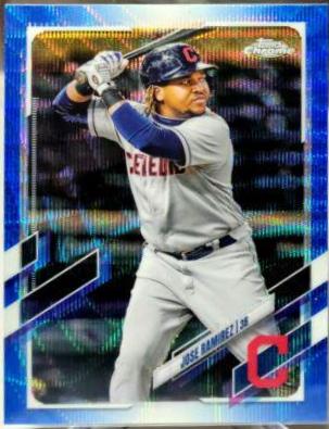 Jose Ramirez [Blue Wave Refractor] #195