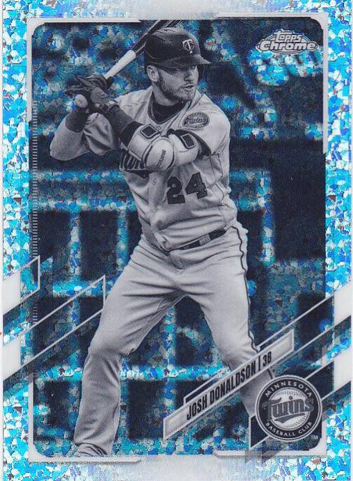 Josh Donaldson [Black & White Mini Diamond Refractor] #76
