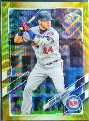 Josh Donaldson [Gold Wave Refractor] #76