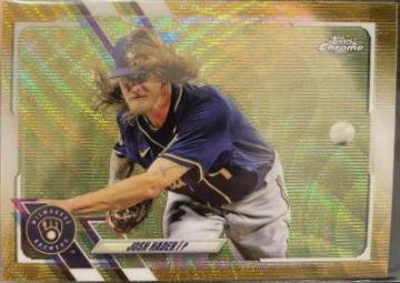 Josh Hader [Gold Wave Refractor] #212
