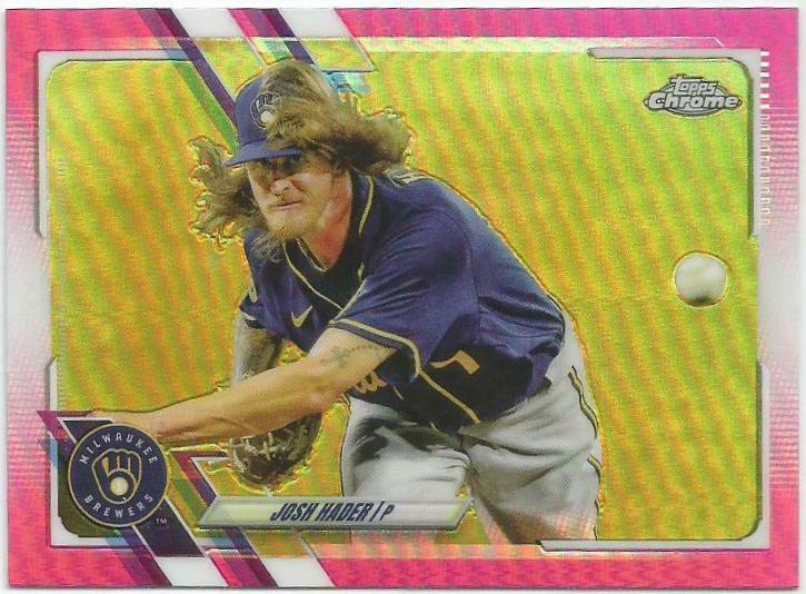Josh Hader [Pink Refractor] #212