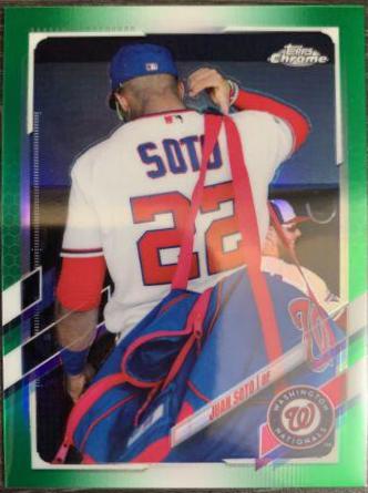 Juan Soto [Green Refractor] #150