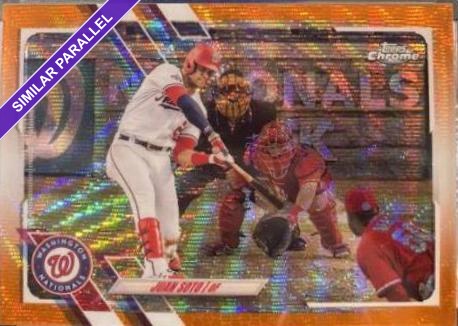 Juan Soto [SP Orange Refractor] #150
