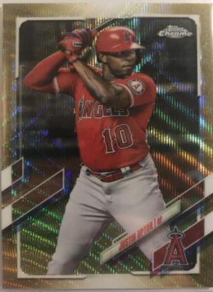 Justin Upton [Gold Wave Refractor] #201
