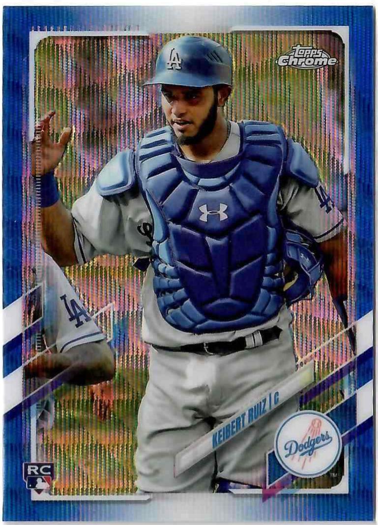 Keibert Ruiz [Blue Wave Refractor] #5