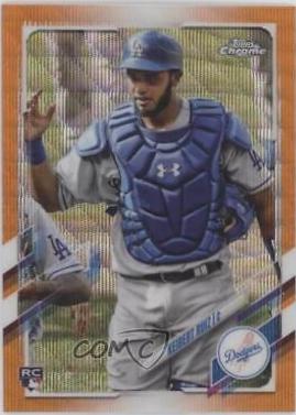 Keibert Ruiz [Orange Wave Refractor] #5