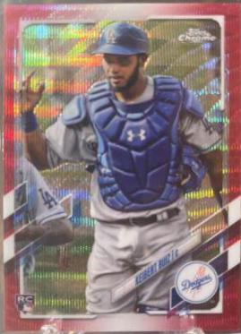 Keibert Ruiz [Red Wave Refractor] #5