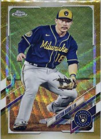 Keston Hiura [Gold Wave Refractor] #211