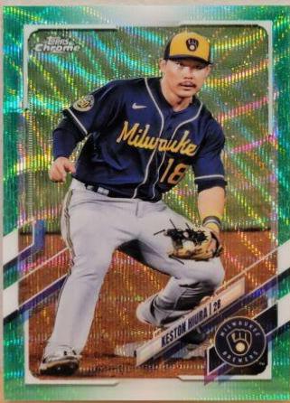Keston Hiura [Green Wave Refractor] #211