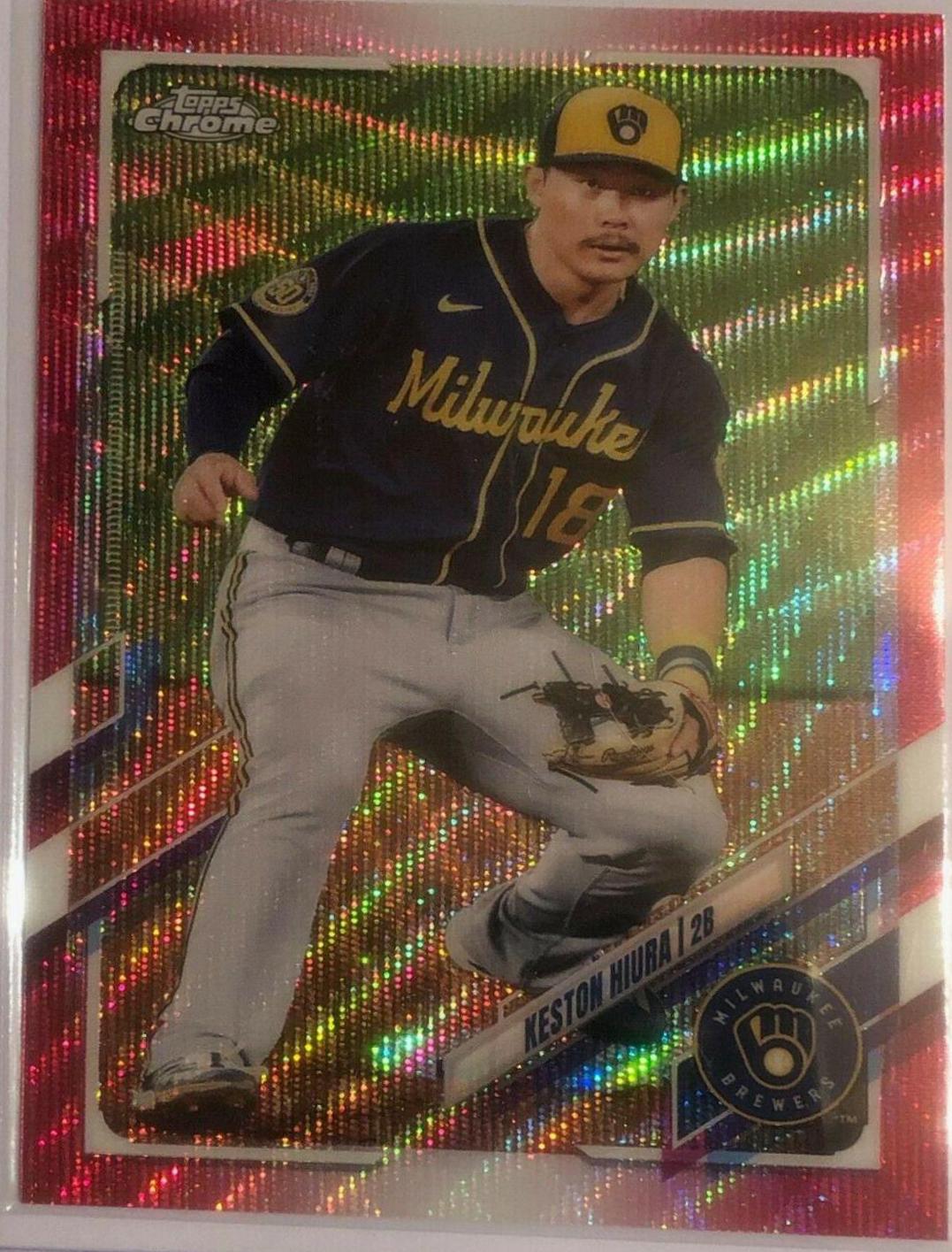 Keston Hiura [Red Wave Refractor] #211