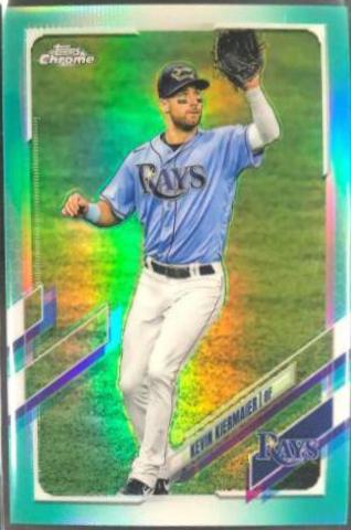 Kevin Kiermaier [Aqua Refractor] #38