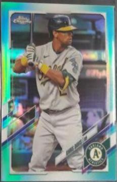 Khris Davis [Aqua Refractor] #216