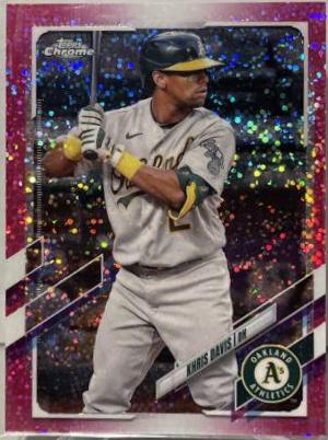 Khris Davis [Magenta Speckle Refractor] #216