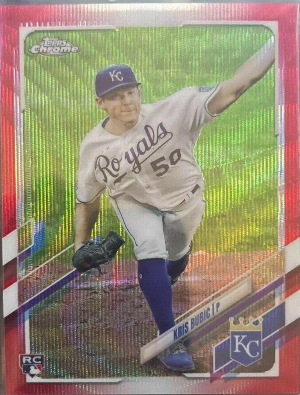 Kris Bubic [Red Wave Refractor] #20
