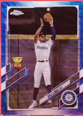 Kyle Lewis [Blue Wave Refractor] #93