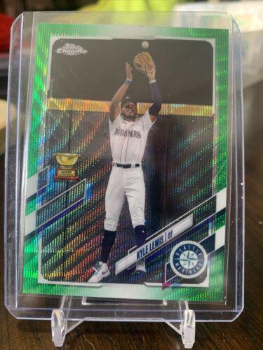 Kyle Lewis [Green Wave Refractor] #93