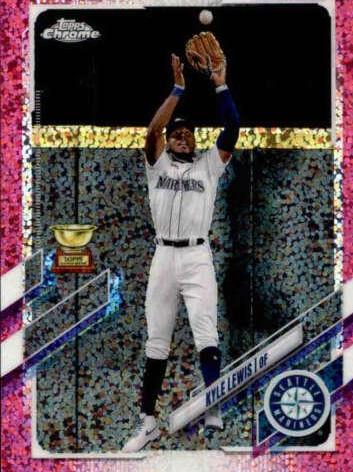 Kyle Lewis [Magenta Speckle Refractor] #93
