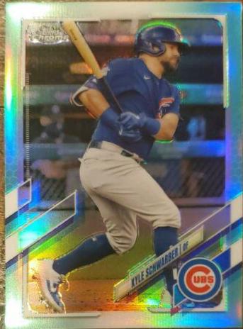 Kyle Schwarber [Aqua Refractor] #203
