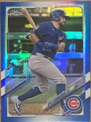 Kyle Schwarber [Blue Refractor] #203