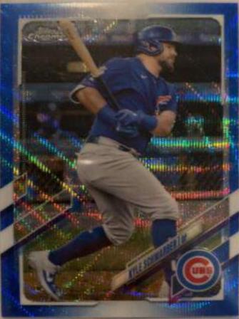 Kyle Schwarber [Blue Wave Refractor] #203