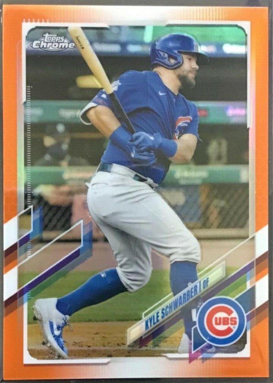 Kyle Schwarber [Orange Refractor] #203