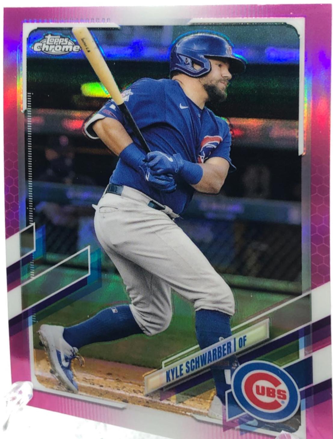 Kyle Schwarber [Pink Refractor] #203