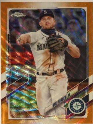 Kyle Seager [Orange Wave Refractor] #113
