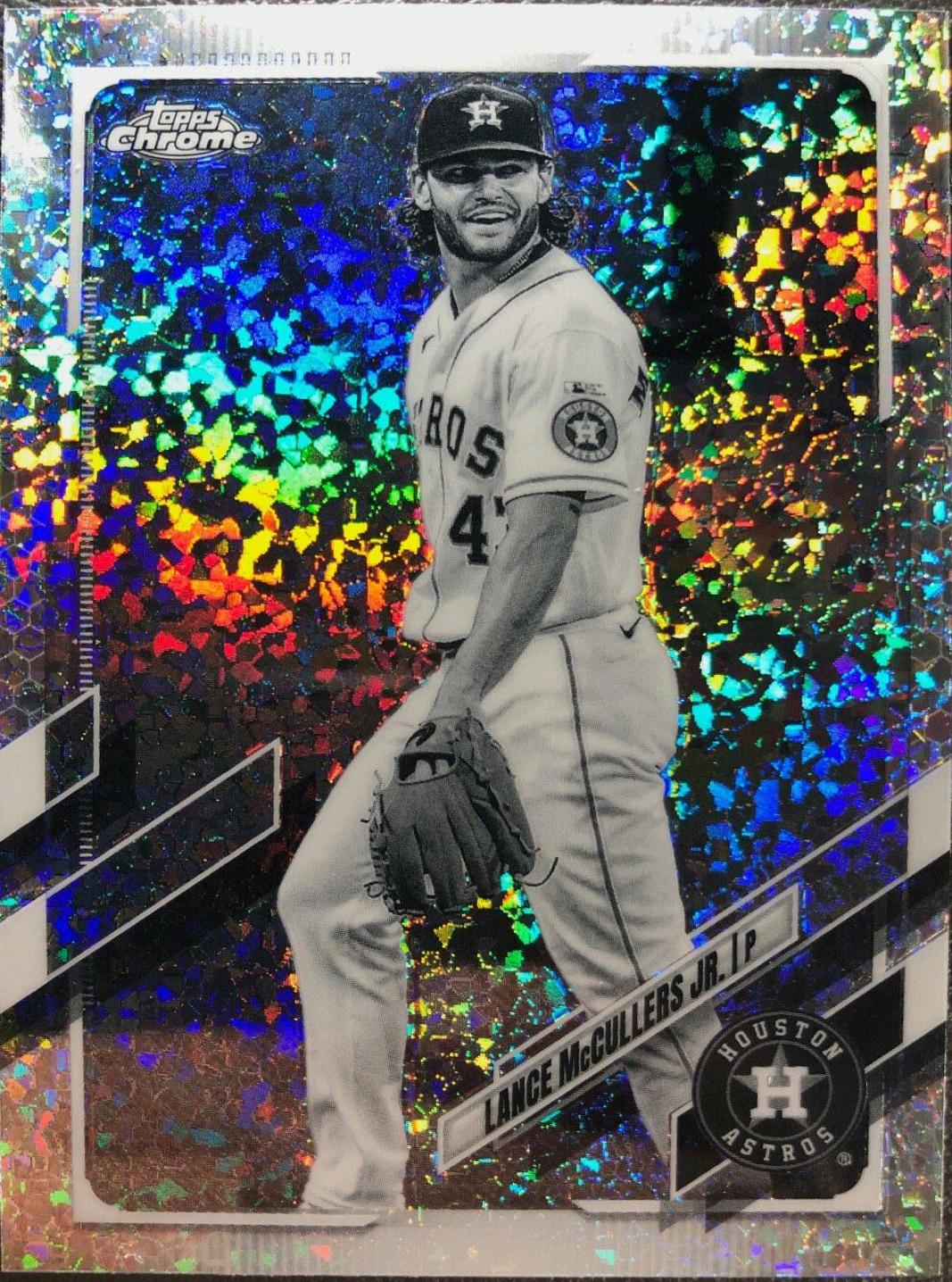 Lance McCullers Jr. [Black & White Mini Diamond Refractor] #209