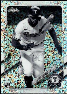 Leody Taveras [Black & White Mini Diamond Refractor] #146