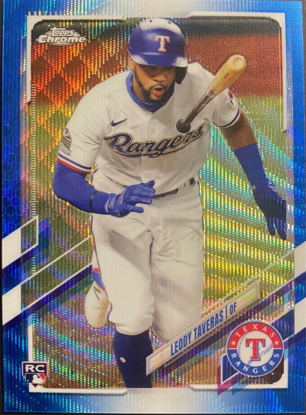 Leody Taveras [Blue Wave Refractor] #146