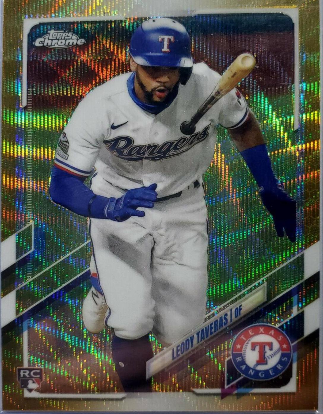 Leody Taveras [Gold Wave Refractor] #146