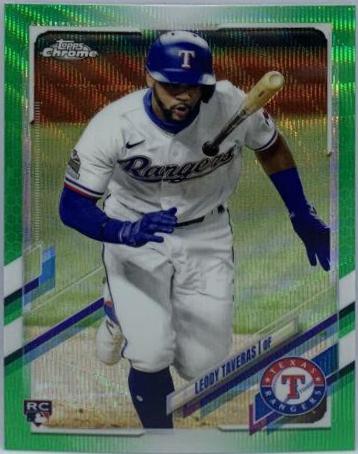 Leody Taveras [Green Wave Refractor] #146