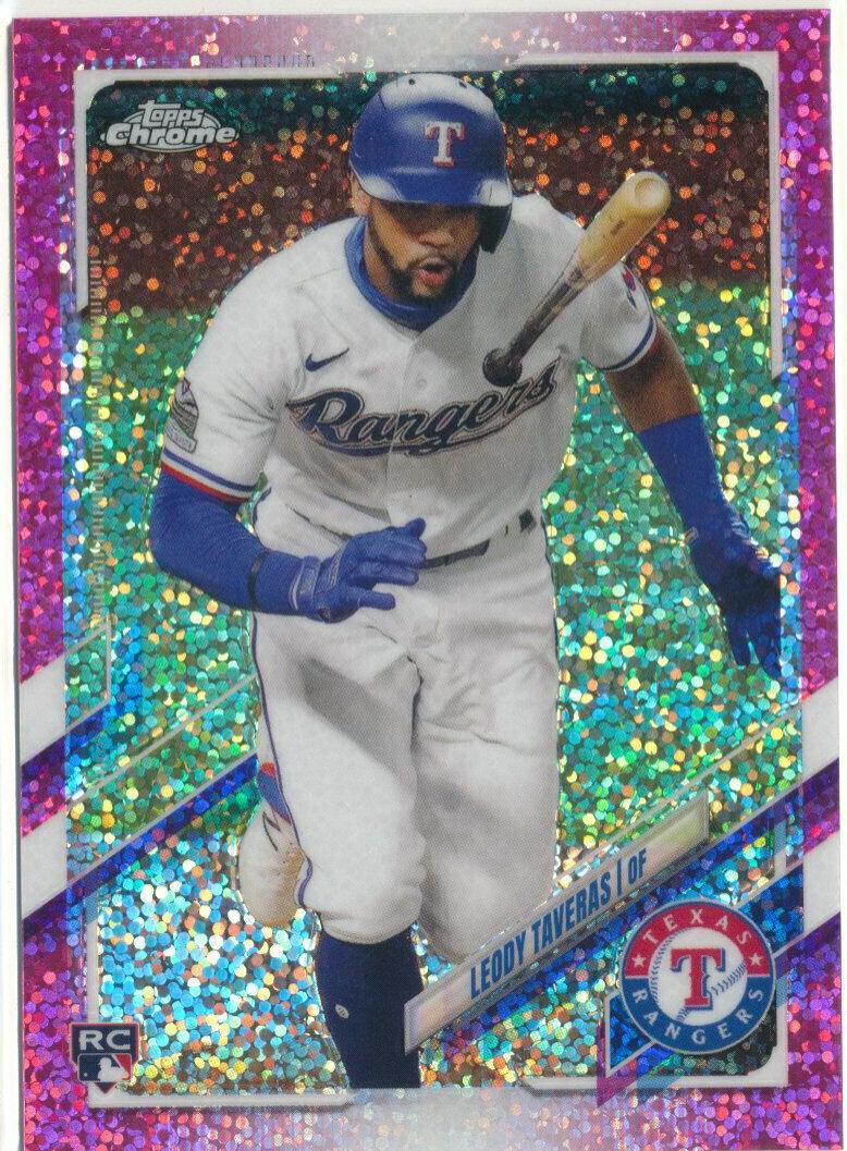 Leody Taveras [Magenta Speckle Refractor] #146