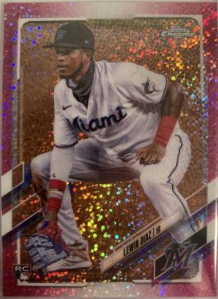 Lewin Diaz [Magenta Speckle Refractor] #83