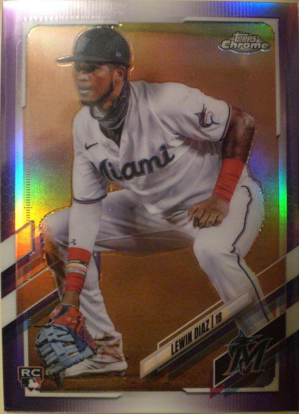 Lewin Diaz [Purple Refractor] #83