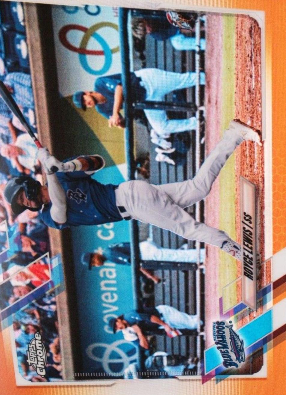 Lewis Brinson [Orange Refractor] #42