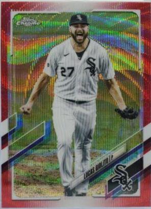 Lucas Giolito [Red Wave Refractor] #163