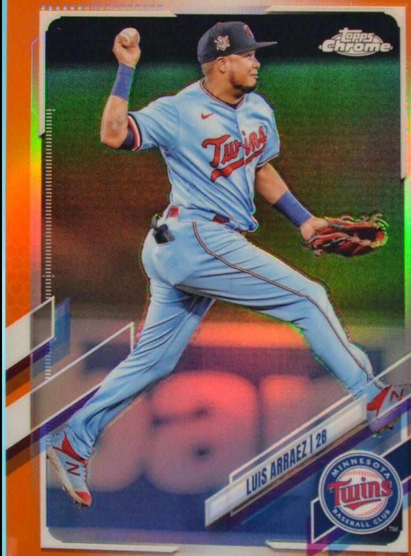 Luis Arraez [Orange Refractor] #124