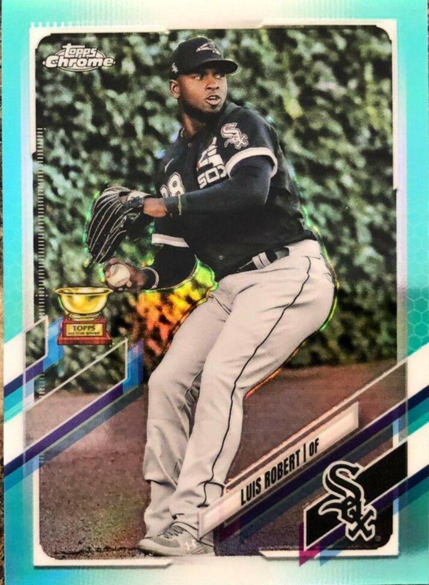 Luis Robert [Aqua Refractor] #56