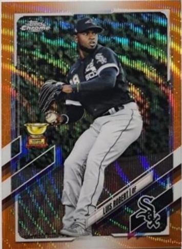 Luis Robert [Orange Wave Refractor] #56