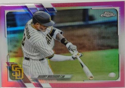 Manny Machado [Pink Refractor] #148