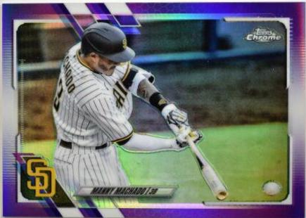 Manny Machado [Purple Refractor] #148