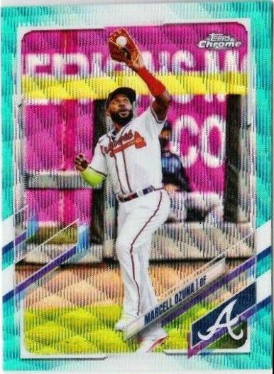 Marcell Ozuna [Aqua Refractor] #202