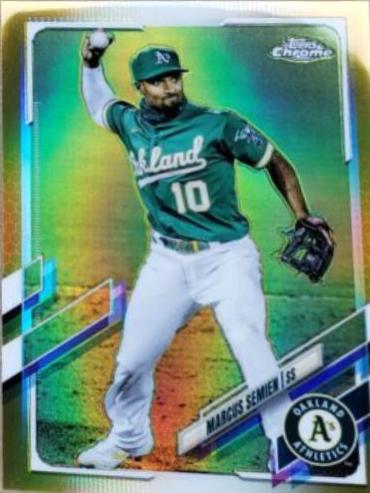 Marcus Semien [Gold Refractor] #8