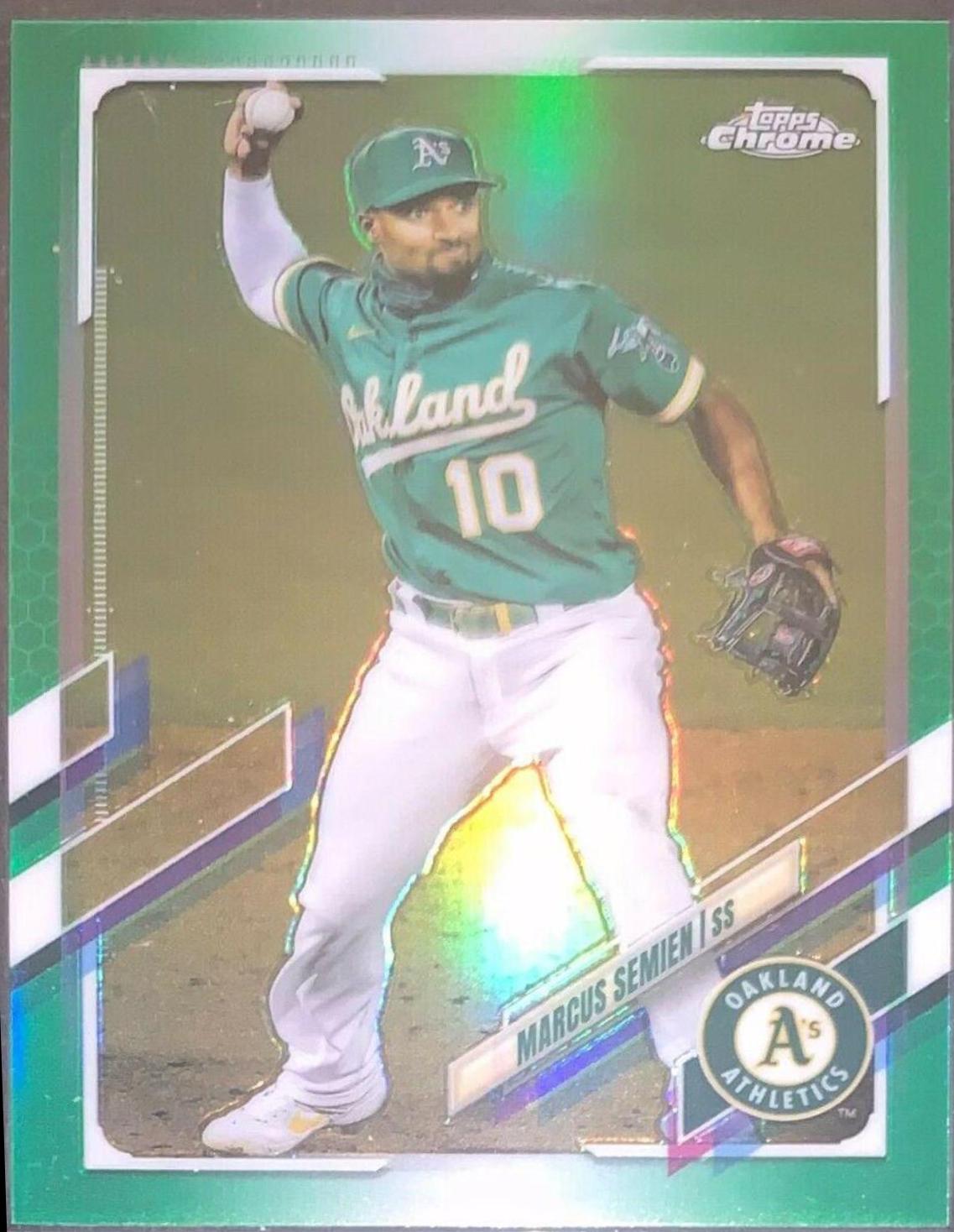 Marcus Semien [Green Refractor] #8