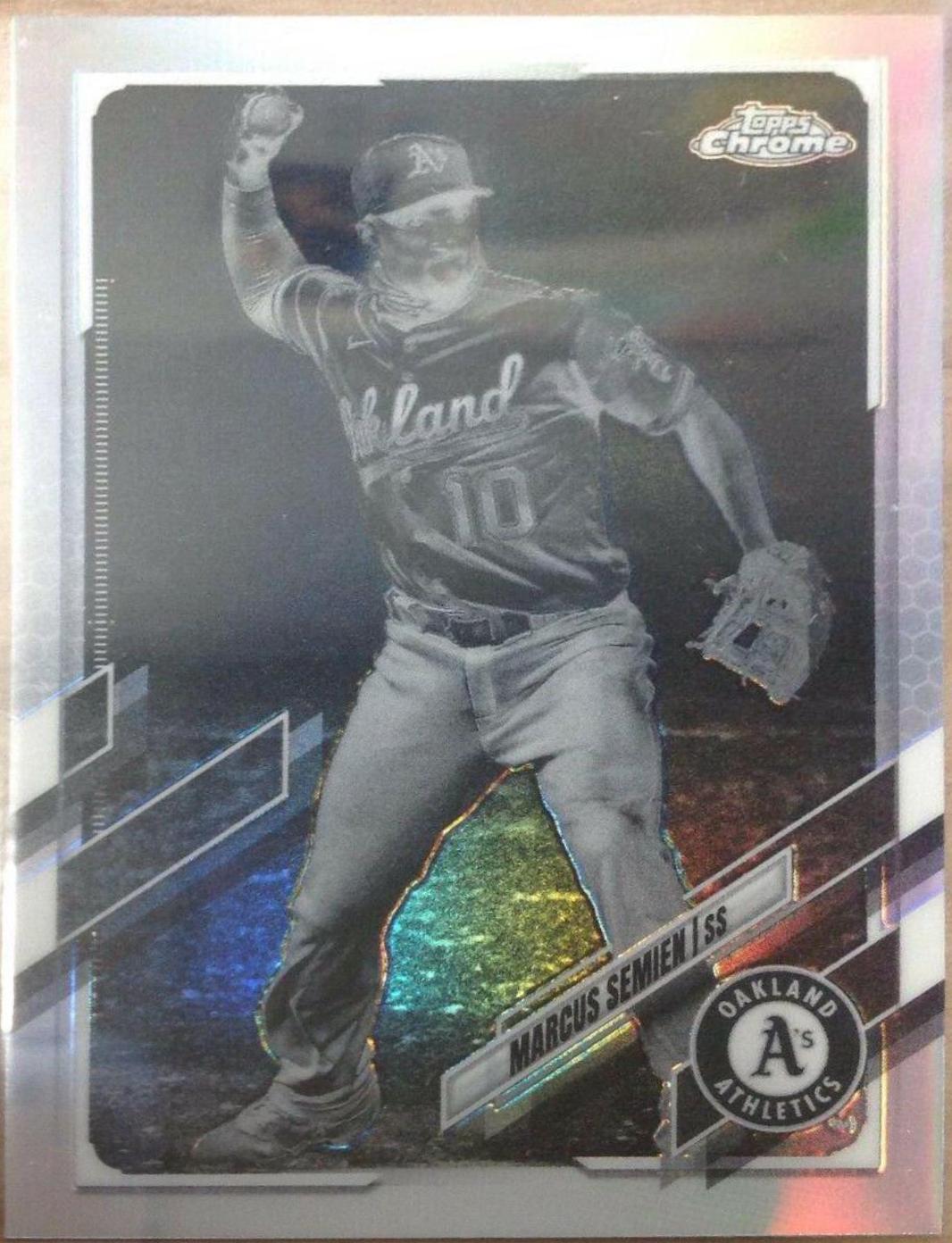 Marcus Semien [Negative Refractor] #8