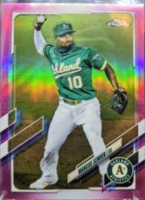 Marcus Semien [Pink Refractor] #8