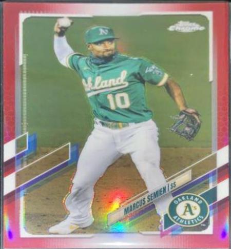 Marcus Semien [Red Refractor] #8