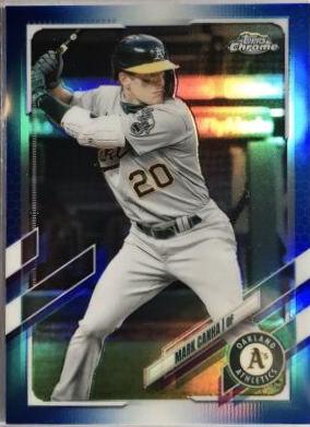 Mark Canha [Blue Refractor] #37
